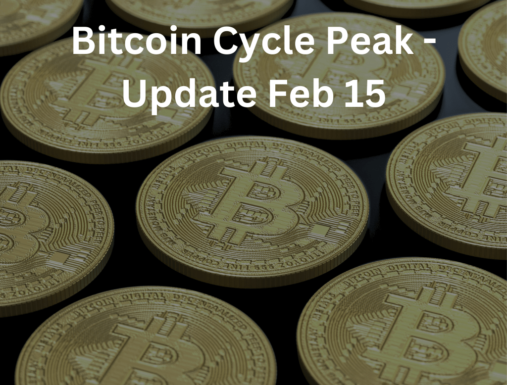 Bitcoin Cycle Peak Indicators – Update Feb&nbsp;15